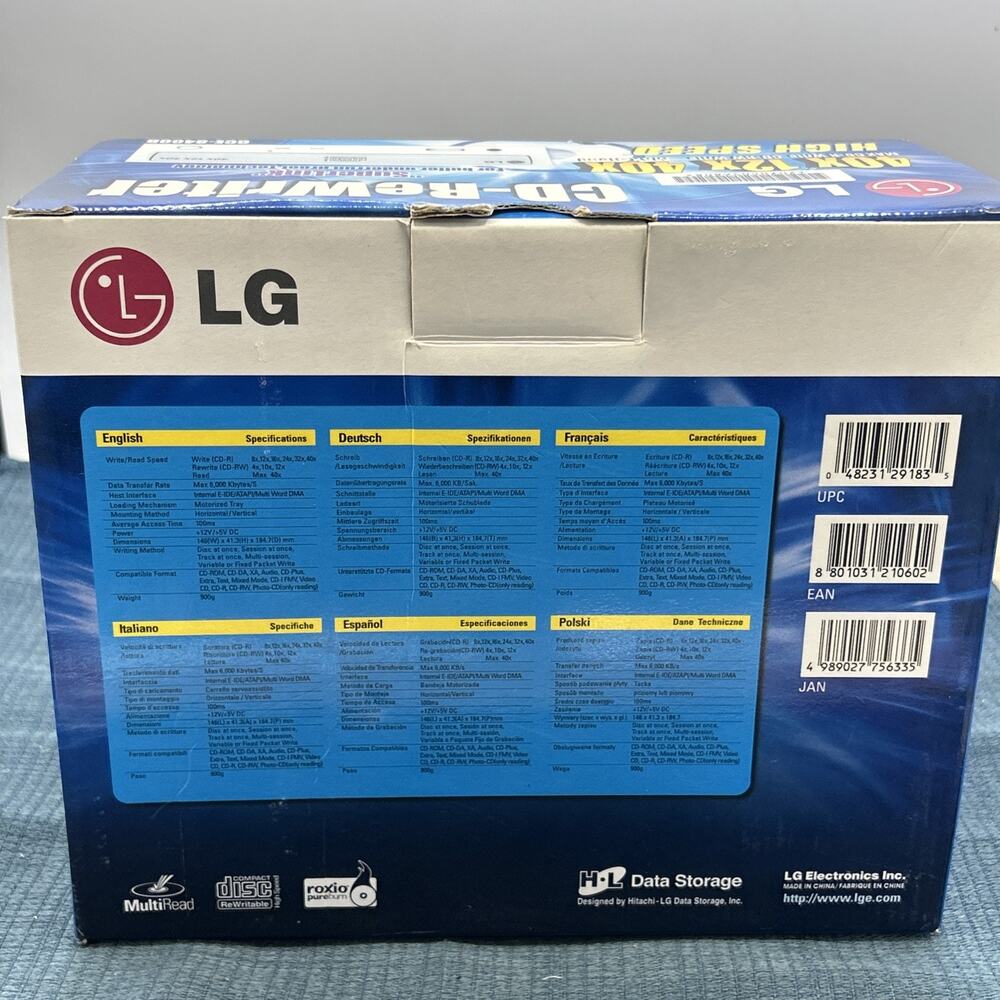 LG CD Rewritable Recorder - Picture 8 of 9